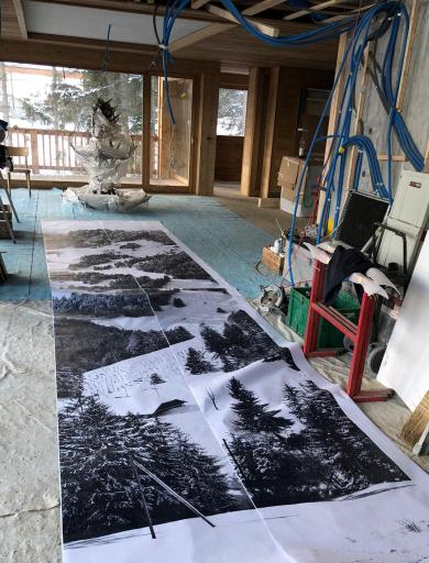 Une image du projet: Aménagement intérieur d’un chalet, Crans Montana
