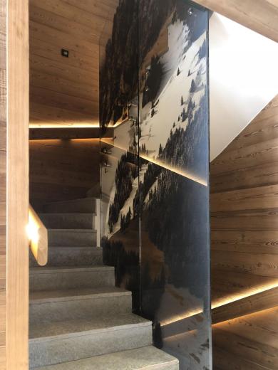 Une image du projet: Aménagement intérieur d’un chalet, Crans Montana