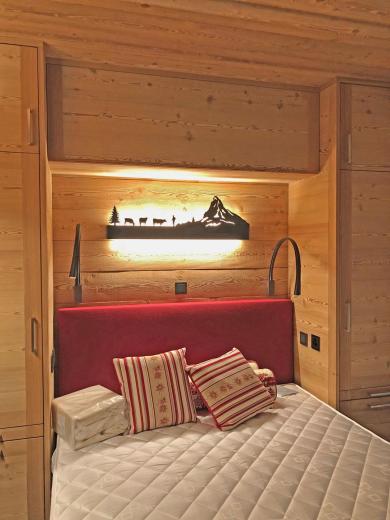 Une image du projet: Aménagement intérieur d’un chalet, Crans Montana