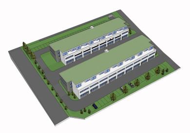 Une image du projet: Les Portes d’Echandens - collectif immobilier d’artisans et d’habitations